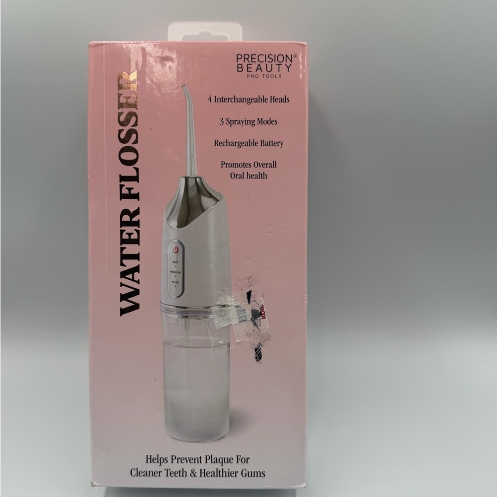 Precision Beauty Portable Water Flosser - Pink